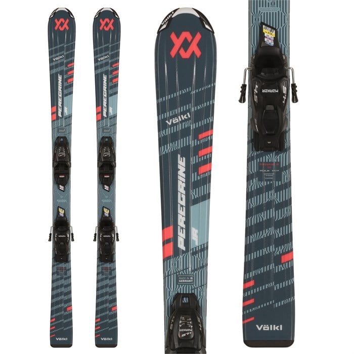 Völkl - Peregrine Jr Skis + vMotion 4.5 Jr Bindings - Kids' 2025