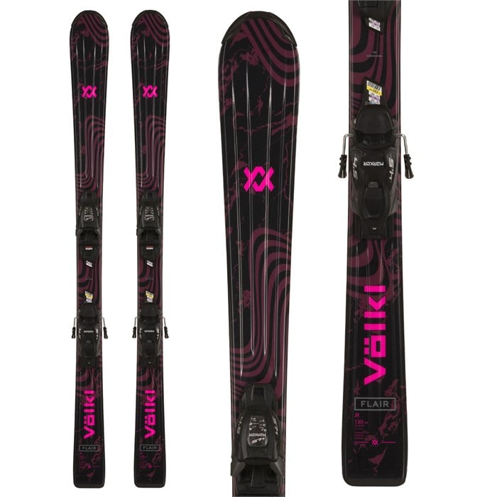 Völkl - Flair Jr Skis + vMotion 4.5 Jr Bindings - Kids' 2025