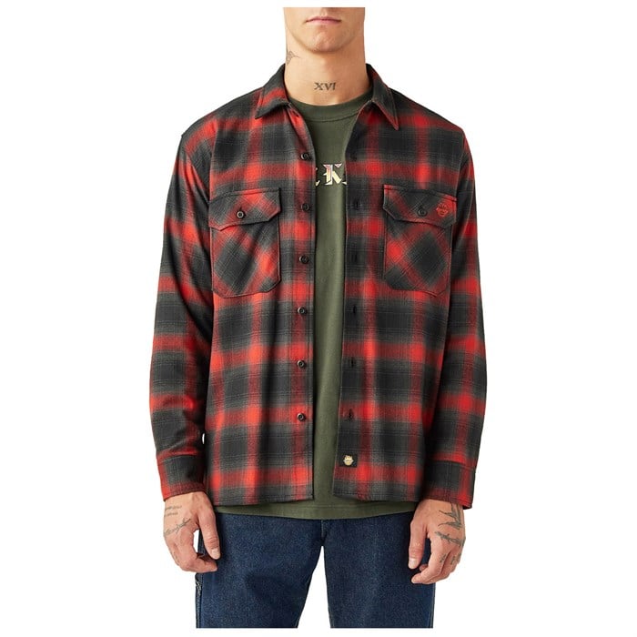 Dickies - X Spitfire Flannel Long-Sleeve Shirt - Men's