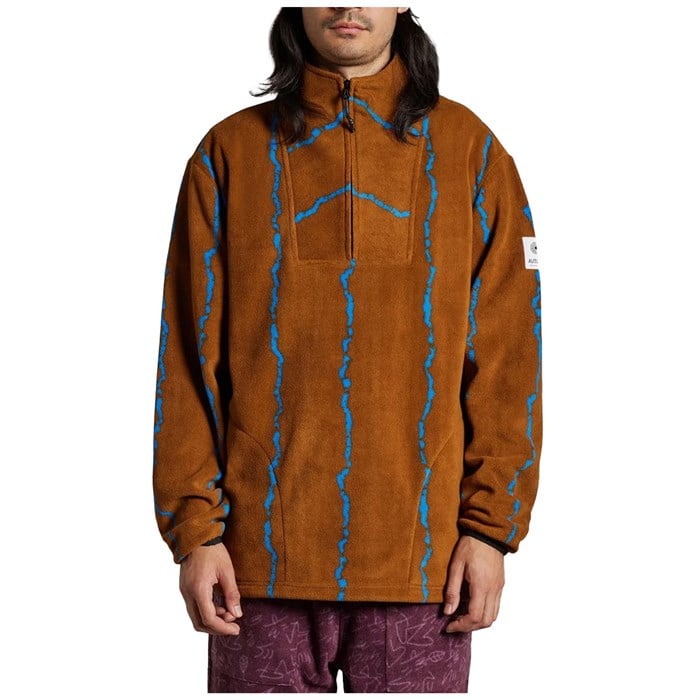 Autumn Vortex Fleece Lサイズ ブラウン Autumn Vortex Fleece - Men's | evo
