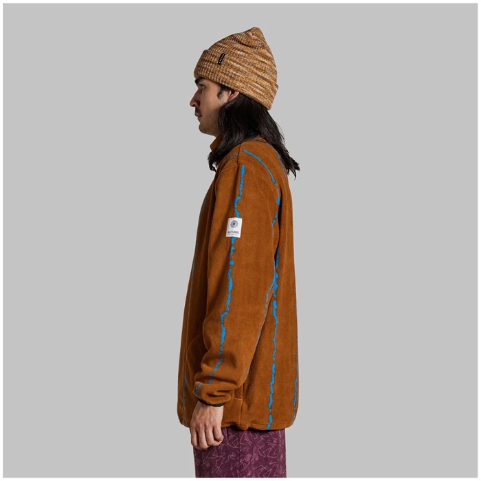 Autumn Vortex Fleece Lサイズ ブラウン Autumn Vortex Fleece - Men's | evo
