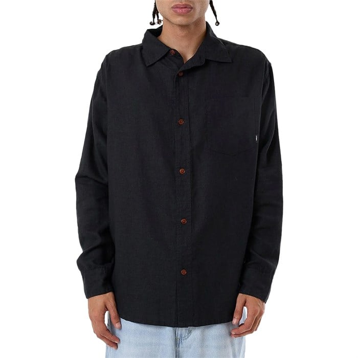 Thrills - Hemp Minimal Thrills Oversize Long-Sleeve Shirt