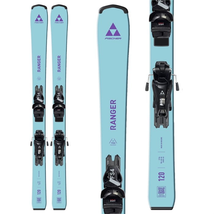 Fischer - Ranger Jr Skis + FS 4 GW Ski Bindings - Kids' 2025