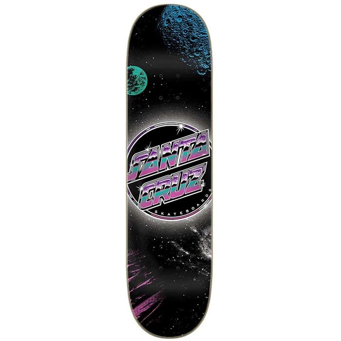 Santa Cruz Skateboards - Chrome Dot Space Everslick 8.0 Skateboard Deck