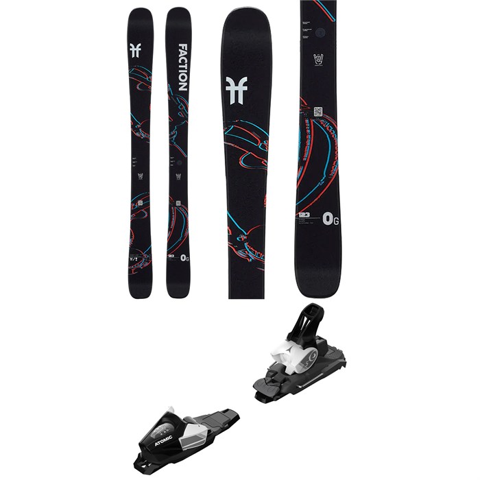 Faction - Prodigy 0 Grom Skis + C5 GW Ski Bindings - Kids' 2024