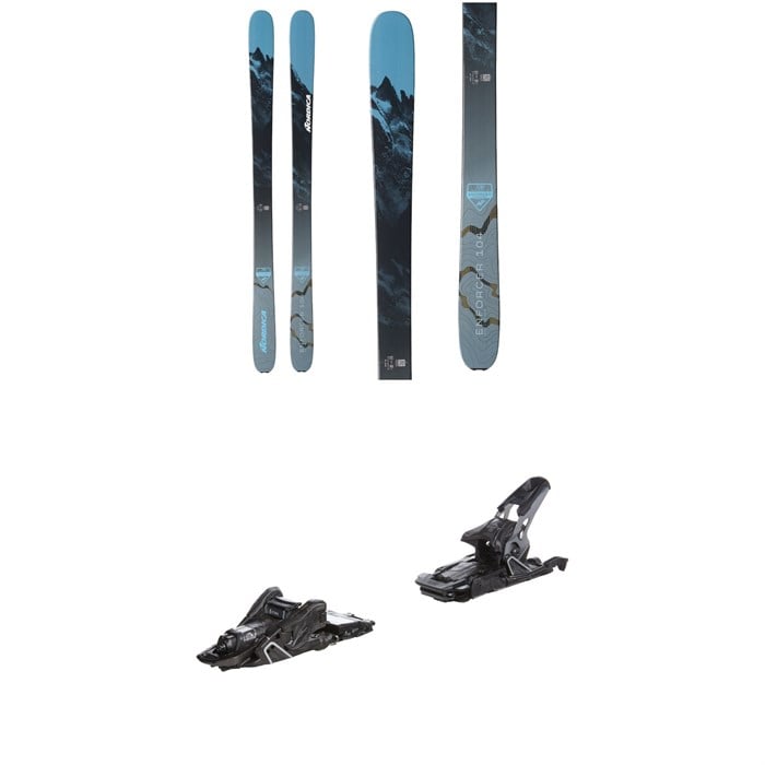 Nordica - Enforcer 104 Unlimited Skis + Salomon S/Lab Shift MNC 13 Alpine Touring Ski Bindings 2024