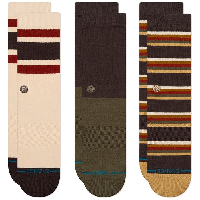 Stance - Mill House 3-Pack Crew Socks