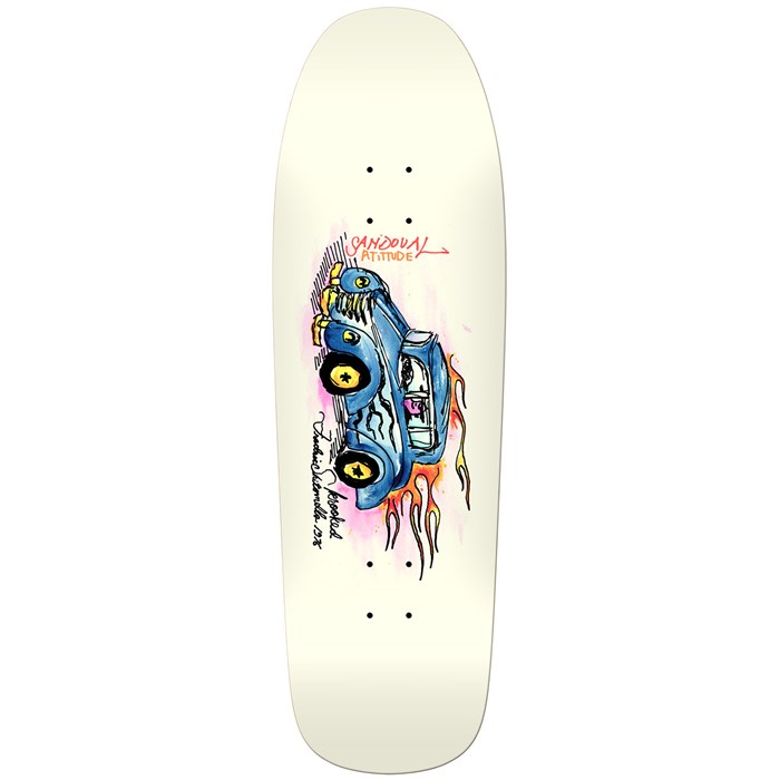 Krooked - Sandoval Attitude 9.81 Skateboard Deck