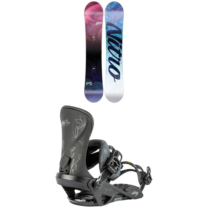 Nitro - Lectra Snowboard + Ivy Snowboard Bindings - Women's 2024