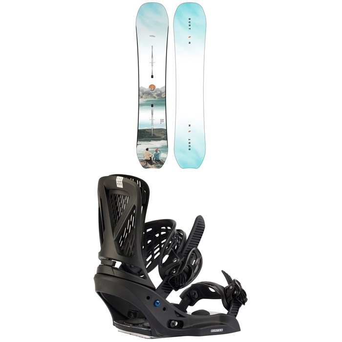 Burton - Story Board Snowboard + Escapade EST Snowboard Bindings - Women's