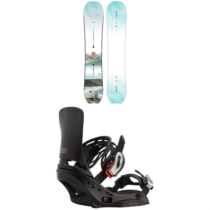 Burton - Story Board Snowboard + Lexa EST Snowboard Bindings - Women's