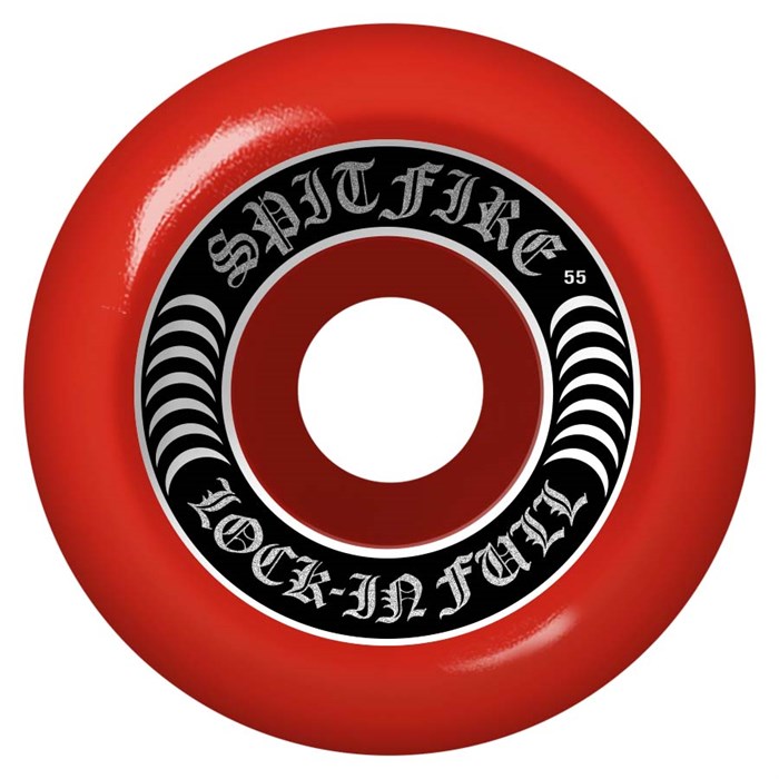 Spitfire - Formula Four 99d Red Lock In Full Skateboard Wheels