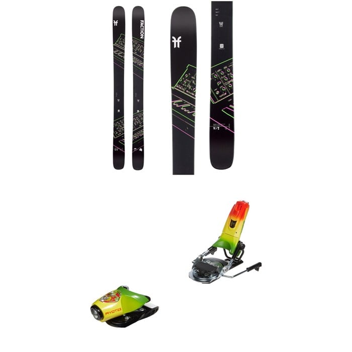 Faction - Prodigy 4 Skis + Look Pivot 15 GW Ski Bindings