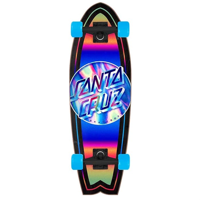 Santa Cruz Skateboards - Iridescent Dot Shark 8.8 Cruiser Complete