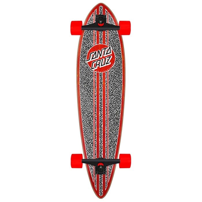 Santa Cruz Skateboards - Amoeba Dot Pintail 9.58 Cruiser Complete