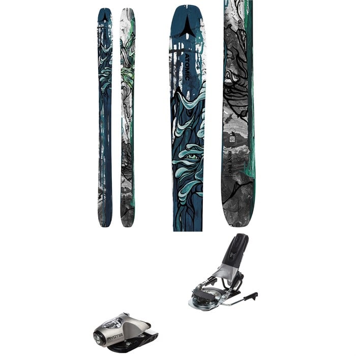 Atomic - Bent 100 Skis + Look Pivot 15 GW Ski Bindings 2024 - Used
