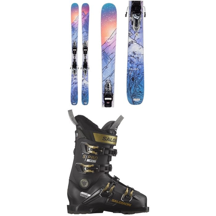 Rossignol - Black Ops 92 Skis + Xpress 11 GW Bindings + Salomon S/Pro MV 90 Ski Boots - Women's 2024