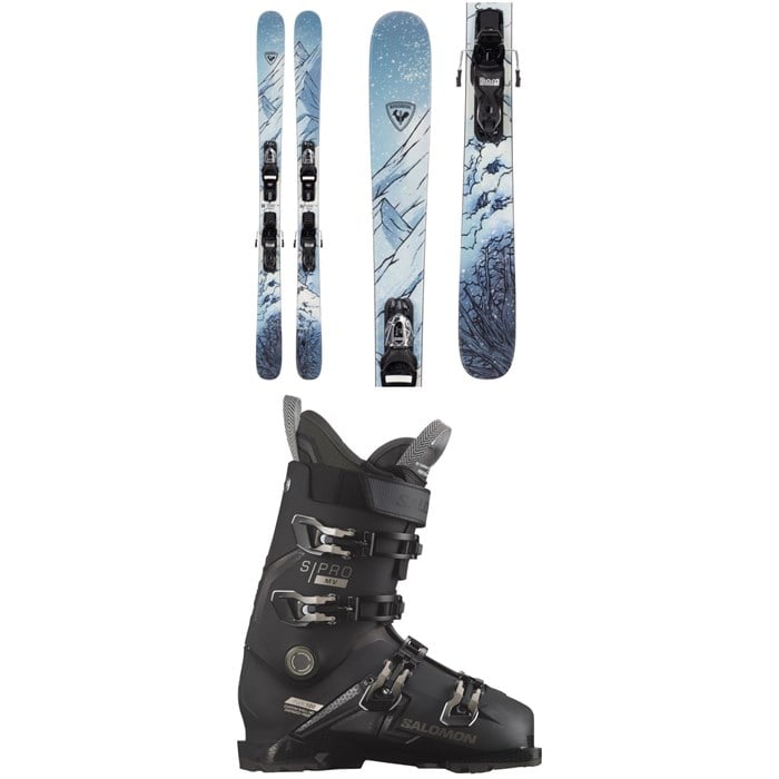 Rossignol - Black Ops 92 Skis + Xpress 11 GW Bindings + Salomon S/Pro MV 100 Ski Boots 2024