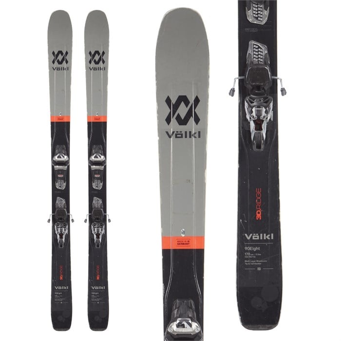 Völkl - 90Eight Skis + Marker Griffon Demo Ski Bindings 2020 - Used