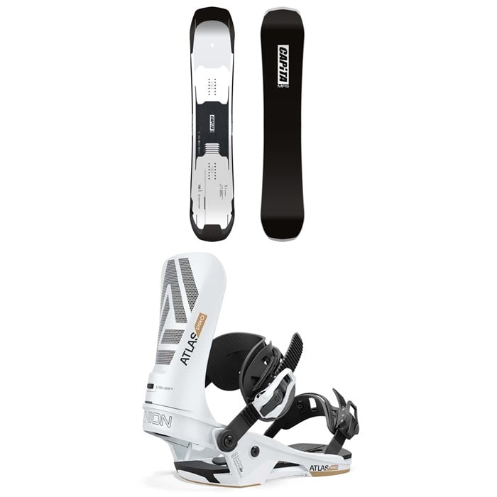 CAPiTA - Mega Death Snowboard + Union Atlas Pro Snowboard Bindings 2025