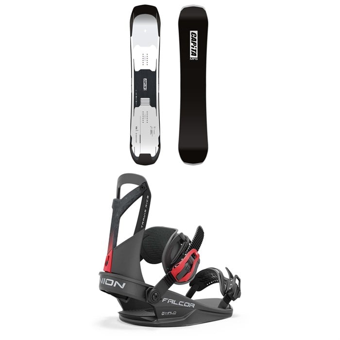 CAPiTA - Mega Death Snowboard + Union Falcor Snowboard Bindings 2025