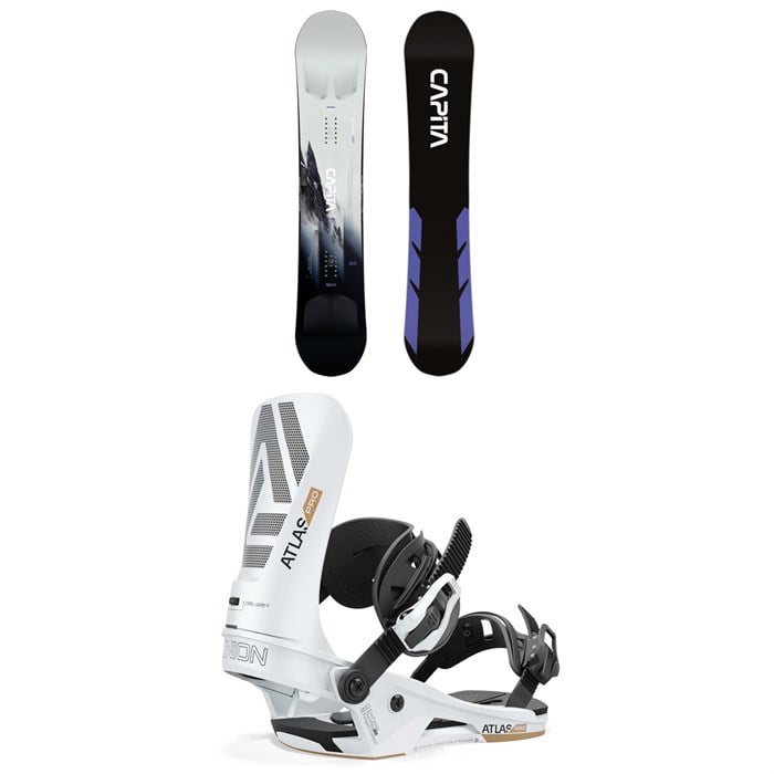 CAPiTA - Mega Mercury Snowboard + Union Atlas Pro Snowboard Bindings 2025
