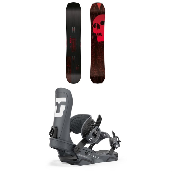 CAPiTA - The Black Snowboard Of Death Snowboard + Union Force Snowboard Bindings 2025