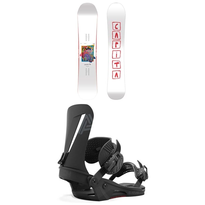 CAPiTA - Aeronaut Snowboard + Union Atlas Snowboard Bindings 2025