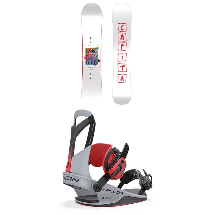 CAPiTA - Aeronaut Snowboard + Union Falcor Snowboard Bindings 2025