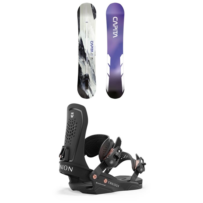 CAPiTA - Mercury Snowboard + Union Trilogy Snowboard Bindings - Women's 2025