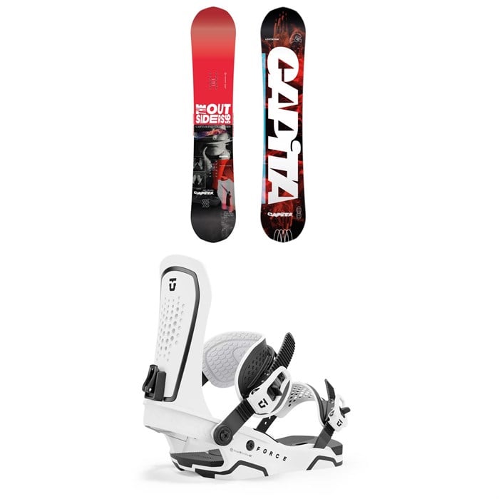 CAPiTA - The Outsiders Snowboard + Union Force Snowboard Bindings 2025