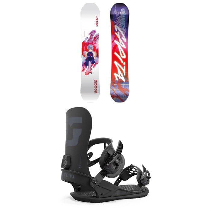 CAPiTA - Indoor Survival Snowboard + Union Strata Snowboard Bindings 2025