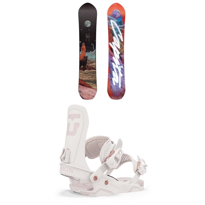 CAPiTA - The Equalizer Snowboard + Union Trilogy Snowboard Bindings - Women's 2025