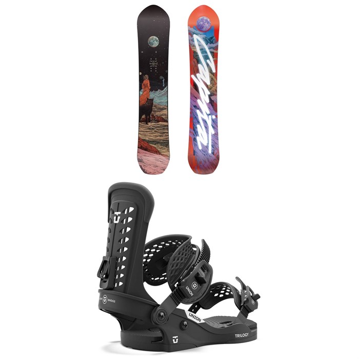 CAPiTA - The Equalizer Snowboard + Union Trilogy Classic Snowboard Bindings - Women's 2025