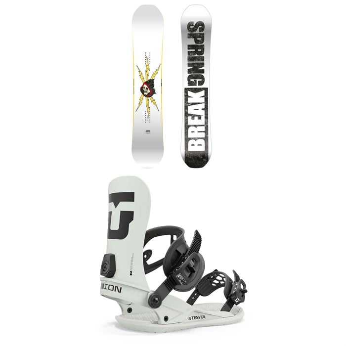 CAPiTA - Spring Break Resort Twin Snowboard + Union Strata Snowboard Bindings 2025