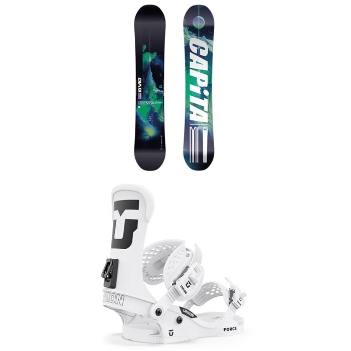 CAPiTA - Outerspace Living Snowboard + Union Force Classic Snowboard Bindings 2025