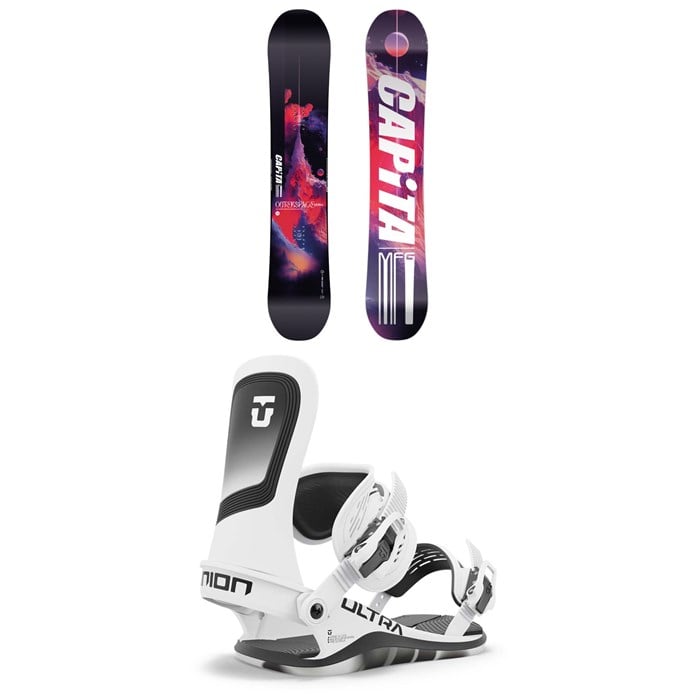 CAPiTA - Outerspace Living Snowboard + Union Ultra Snowboard Bindings 2025