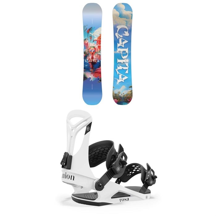 CAPiTA - Space Metal Fantasy Snowboard + Union Rosa Snowboard Bindings - Women's 2025