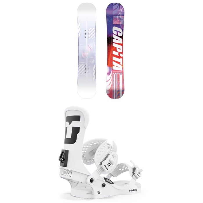 CAPiTA - Pathfinder Camber Snowboard + Union Force Classic Snowboard Bindings 2025