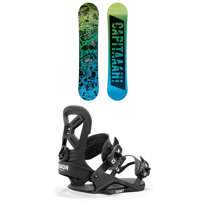 CAPiTA - Scott Stevens Mini Snowboard + Union Cadet Snowboard Bindings - Kids' 2025