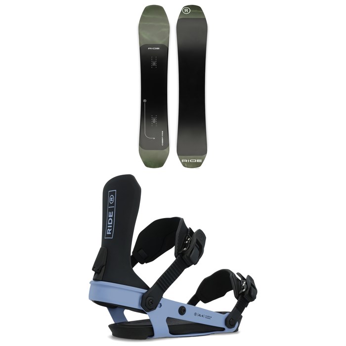 Ride - Deep Fake Snowboard + AL-6 Snowboard Bindings - Women's 2025