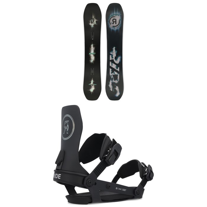 Ride - Algorythm Snowboard + A-6 Snowboard Bindings 2025