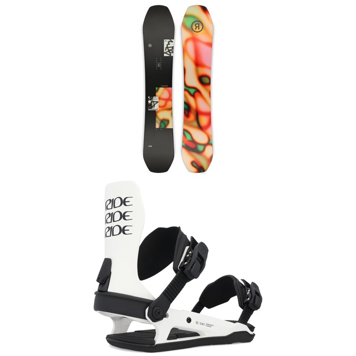 Ride - Moderator Snowboard + C-6 Snowboard Bindings 2025