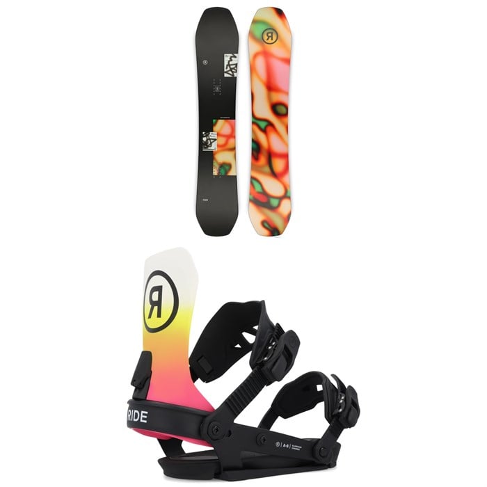 Ride - Moderator Snowboard + A-8 Snowboard Bindings 2025