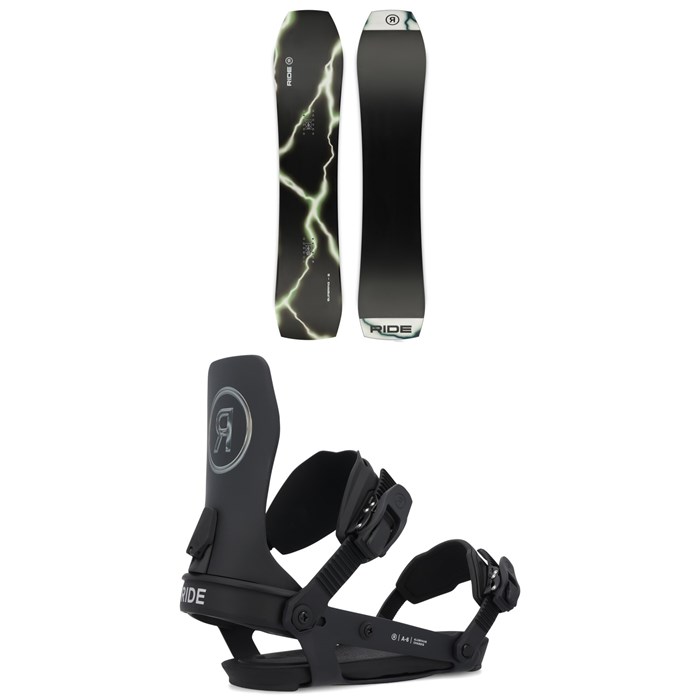 Ride - Superpig Snowboard + A-6 Snowboard Bindings 2025