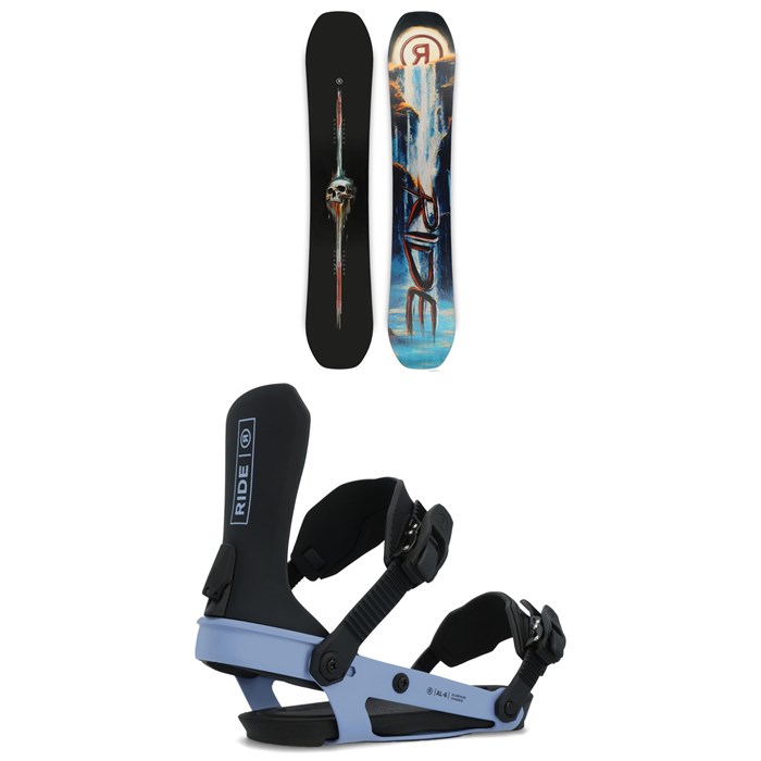 Ride - Shadowban Snowboard + AL-6 Snowboard Bindings - Women's 2025