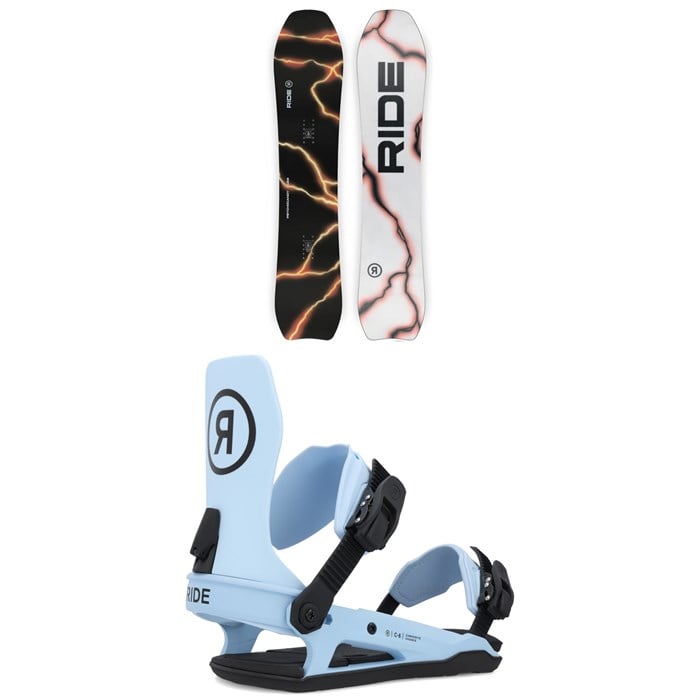 Ride - Ride Psychocandy Snowboard + C-6 Snowboard Bindings 2025