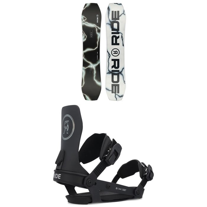 Ride - Twinpig Snowboard + A-6 Snowboard Bindings 2025