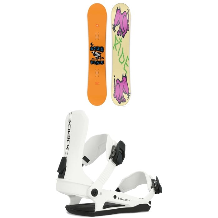 Ride - Kink Snowboard + CL-6 Snowboard Bindings - Women's 2025