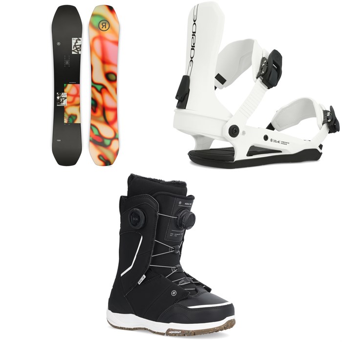 Ride - Moderator Snowboard + CL-6 Snowboard Bindings + Hera Pro Snowboard Boots - Women's 2025